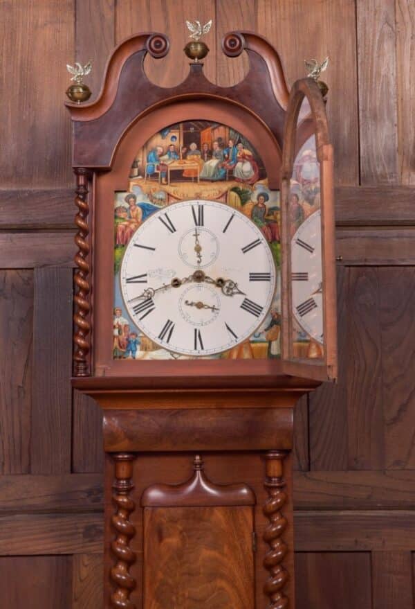 Victorian Mahogany Scottish 8 Day Longcase Clock By J&t Black Of Kirkcaldy SAI2107 Antique Furniture 22