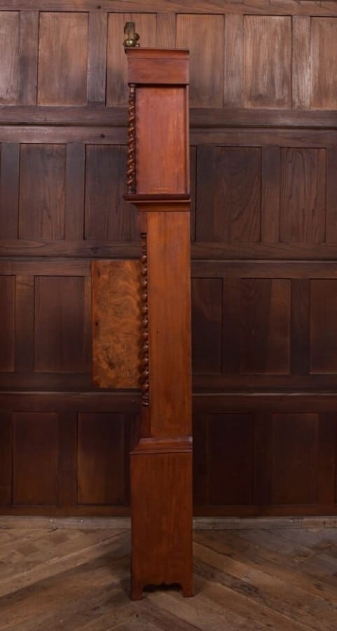 Victorian Mahogany Scottish 8 Day Longcase Clock By J&t Black Of Kirkcaldy SAI2107 Antique Furniture 4