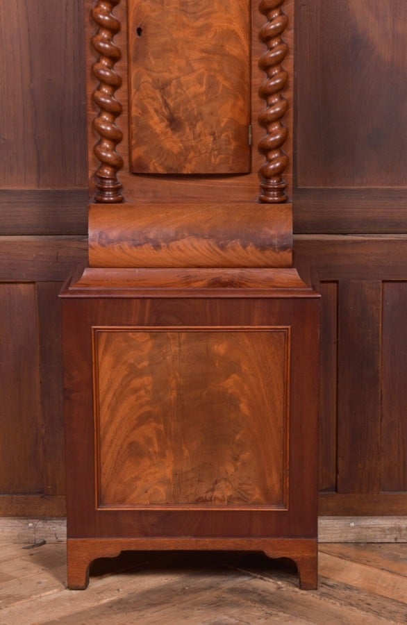 Victorian Mahogany Scottish 8 Day Longcase Clock By J&t Black Of Kirkcaldy SAI2107 Antique Furniture 18