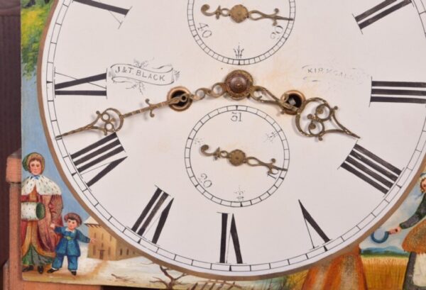 Victorian Mahogany Scottish 8 Day Longcase Clock By J&t Black Of Kirkcaldy SAI2107 Antique Furniture 8
