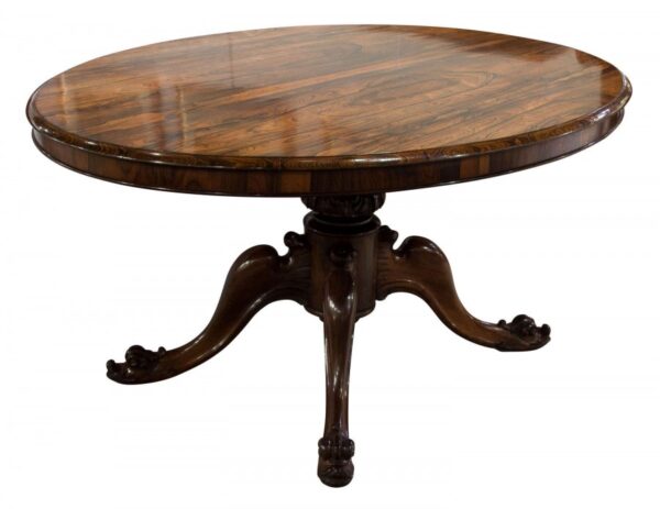 Good quality rio rosewood breakfast table