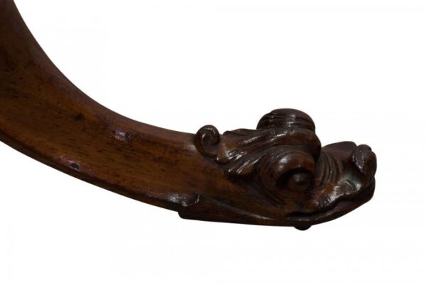 Good quality rio rosewood breakfast table - Image 4
