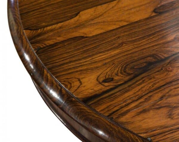 Good quality rio rosewood breakfast table - Image 2