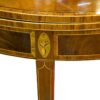 George II mahogany demi-lune card table circa 1780 - Image 3