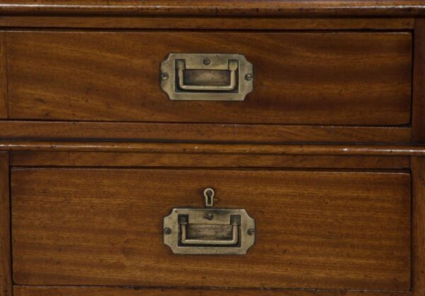 Rare Naval pedestal desk c1900 - Image 4