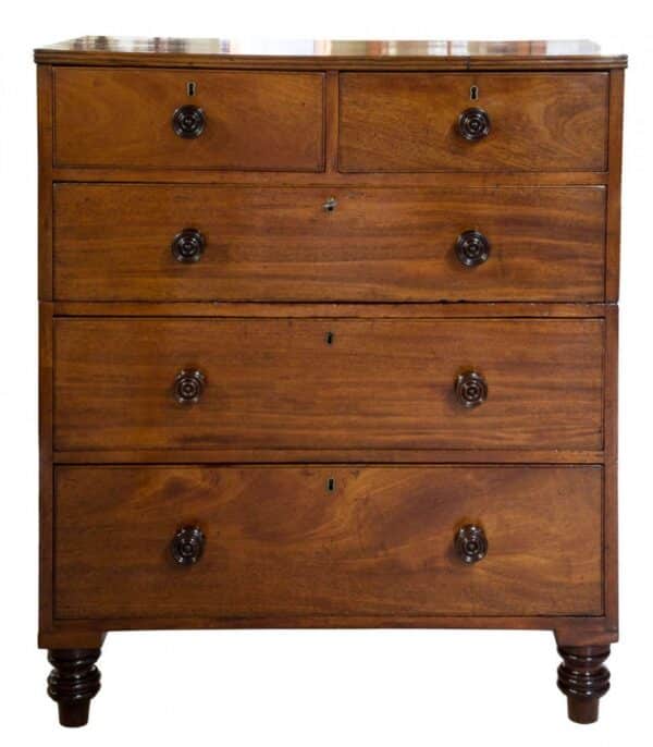Regency magogany chest of drawers c1820 Antique Draws 10