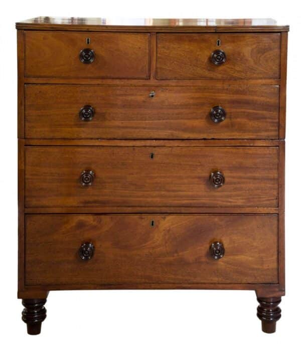 Regency magogany chest of drawers c1820 - Image 8