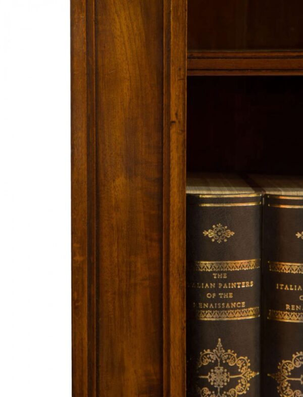 Regency mahogany bookshelves - Image 5