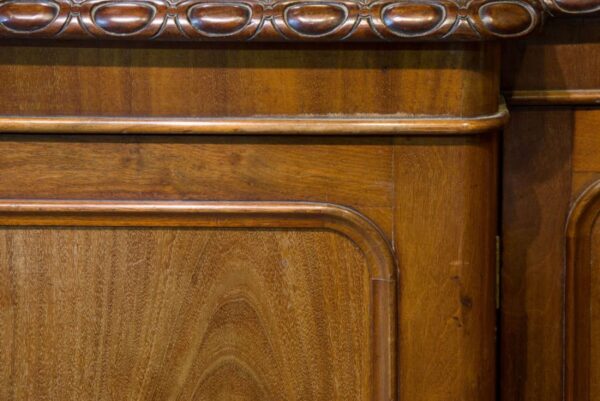Victorian breakfront bookcase - Image 2
