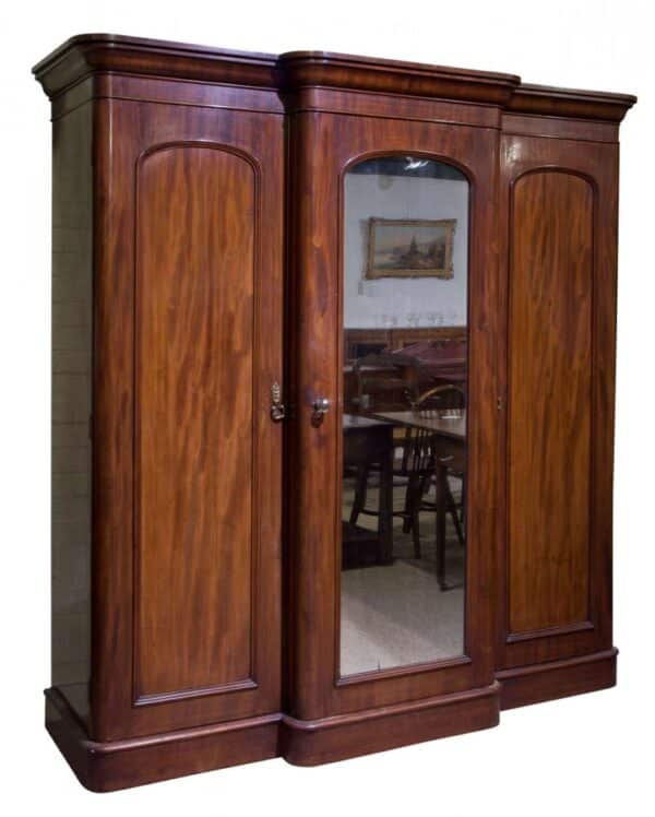 Victorian compactum wardrobe circa 1880