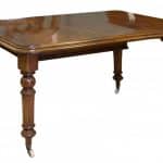 Victorian single leaf mahogany dining table Antique Furniture