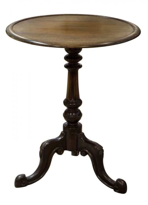 Victorian Tripod Table Antique Furniture 3