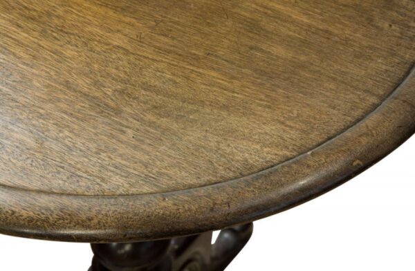 Victorian Tripod Table Antique Furniture 7