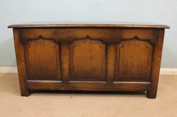 Oak Blanket Chest Coffer Sold - Image 3