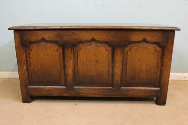 Oak Blanket Chest Coffer Sold Antique Antique Chests 5