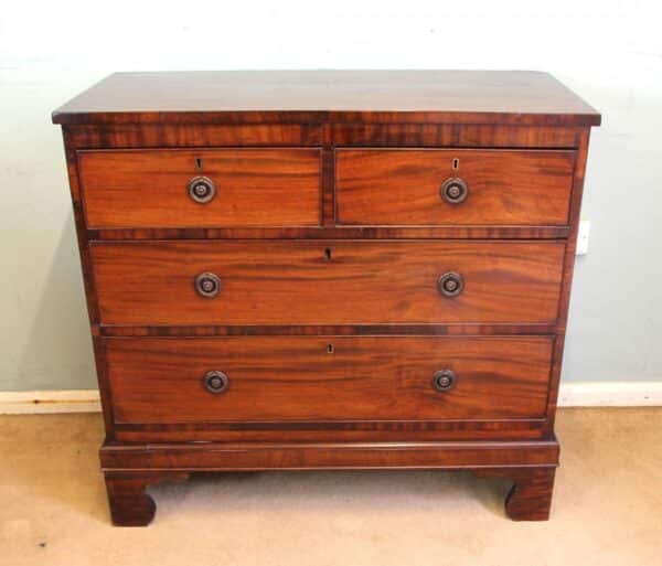Antique 19th Century Country Mahogany Chest of Drawers Sold - Image 2