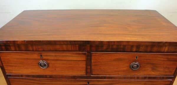 Antique 19th Century Country Mahogany Chest of Drawers Sold - Image 11