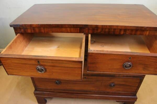 Antique 19th Century Country Mahogany Chest of Drawers Sold - Image 12