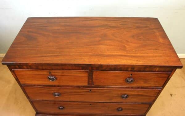 Antique 19th Century Country Mahogany Chest of Drawers Sold - Image 4