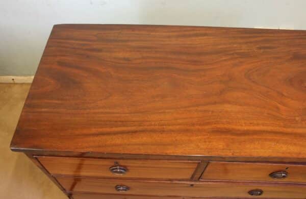 Antique 19th Century Country Mahogany Chest of Drawers Sold - Image 10