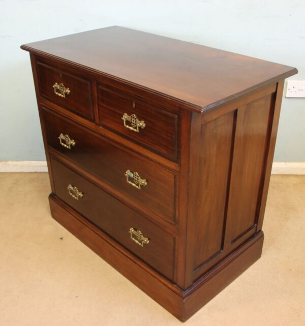 Antique Walnut Chest of Drawers. - Image 9