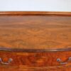 Antique Bow Front Figured Walnut Chest of Drawers - Image 6