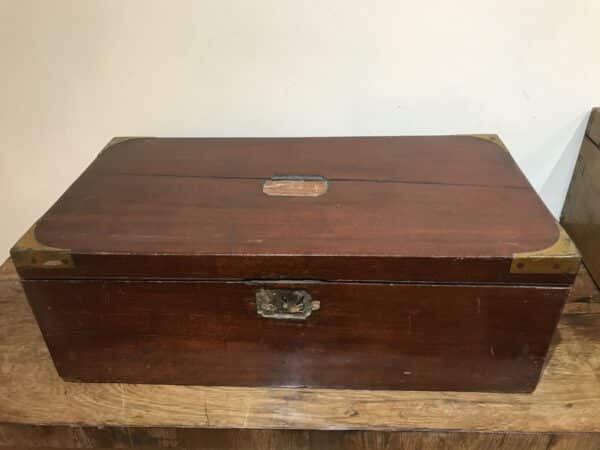 Victorian officers campaign writing box with secrets Military & War Antiques 4