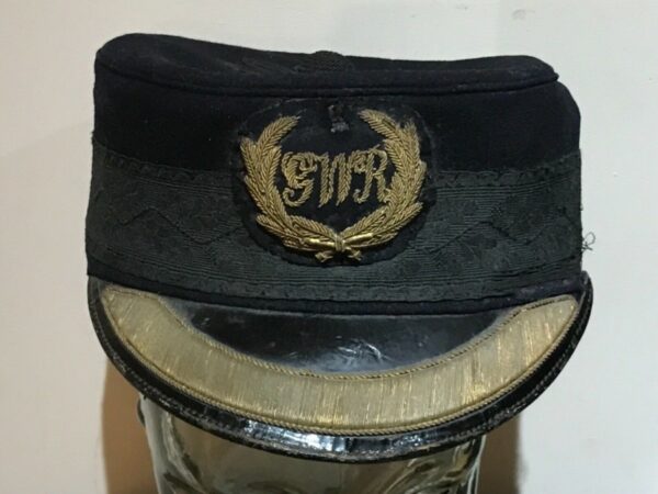 GWR Station Master’s Victorian Hat Antique Collectibles 3