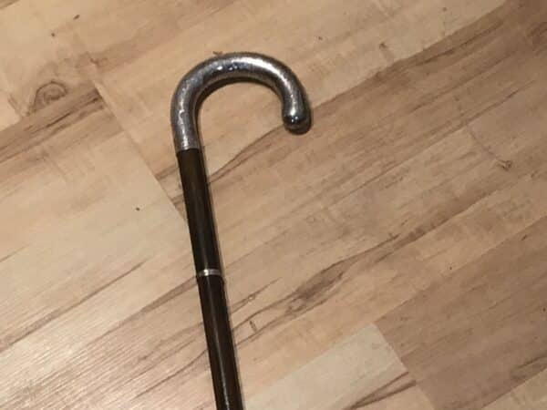 Gentleman’s walking stick sword stick with silver handle - Image 3