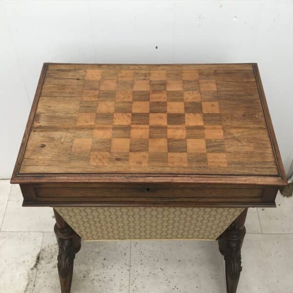 Games & Lady’s work Station Antique Furniture 4