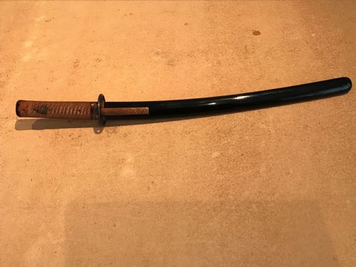 19th century Wakizashi Japanese Samurai sword Military & War Antiques 4