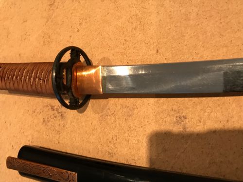 19th century Wakizashi Japanese Samurai sword Military & War Antiques 5