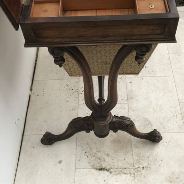 Games & Lady’s work Station Antique Furniture 9