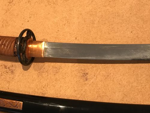 19th century Wakizashi Japanese Samurai sword Military & War Antiques 11