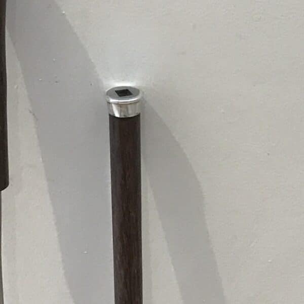 Gentleman’s walking stick sword stick with silver collar hallmarked Birmingham 1923 - Image 11