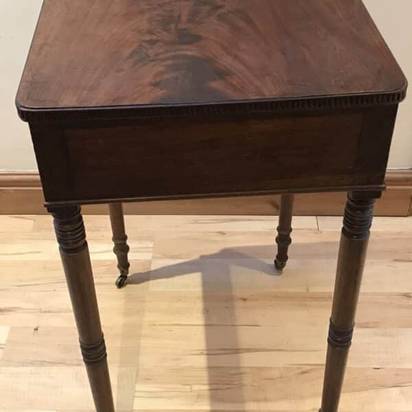 Lady’s Georgian Cuban mahogany writing table Antique Furniture 12