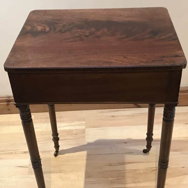 Lady’s Georgian Cuban mahogany writing table - Image 13