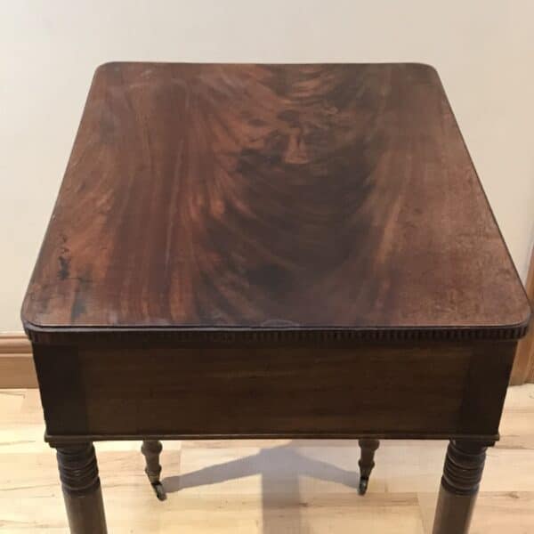 Lady’s Georgian Cuban mahogany writing table Antique Furniture 16