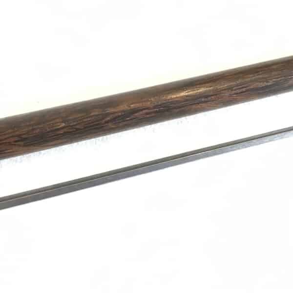 Gentleman’s walking stick sword stick with silver collar hallmarked Birmingham 1923 Miscellaneous 18