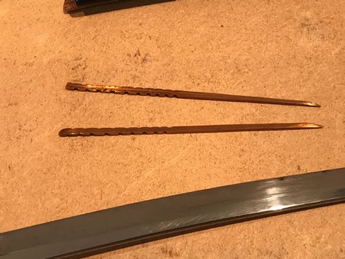 19th century Wakizashi Japanese Samurai sword Military & War Antiques 19