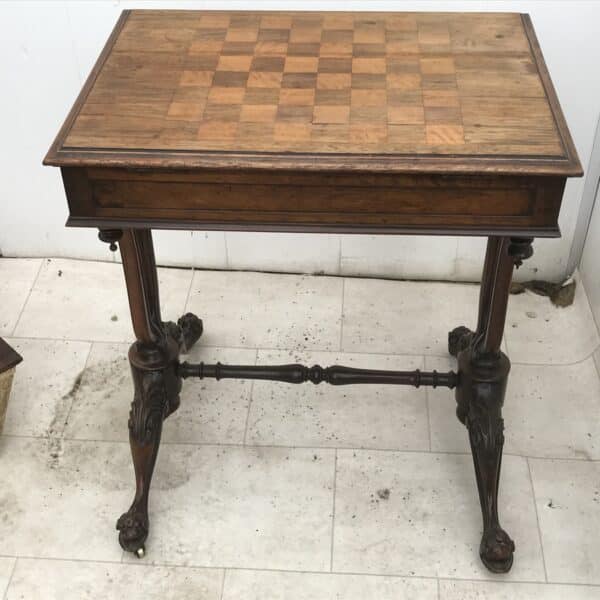 Games & Lady’s work Station Antique Furniture 20