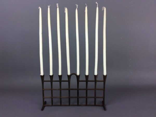 Dansk Jens Quistgaard Taper Candle Holder Cast Iron Candle Holder Antique Metals 3