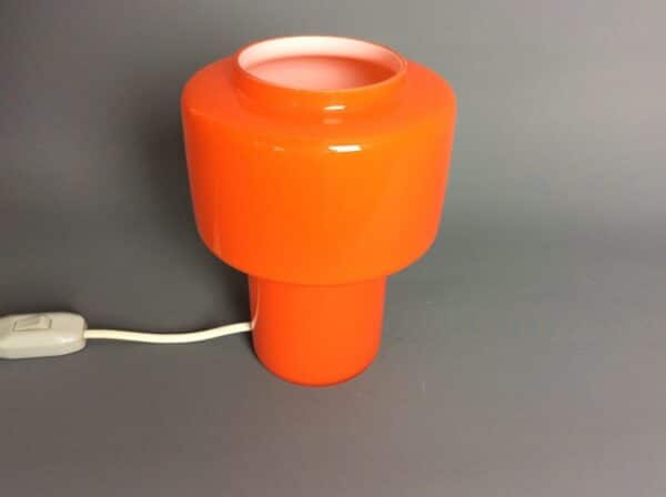 Mid Century Glass Lamp - Image 6