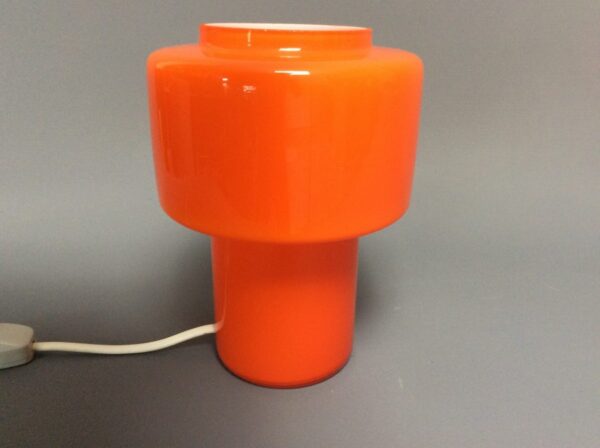 Mid Century Glass Lamp - Image 3