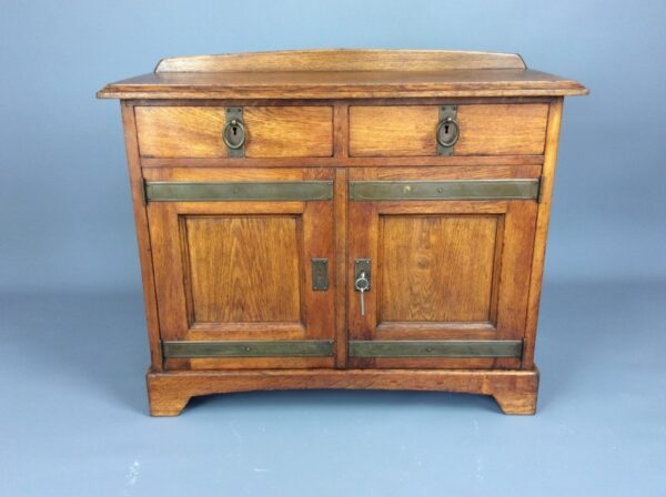 Arts and Crafts Oak Cupboard Arts and Crafts Antique Cupboards 3