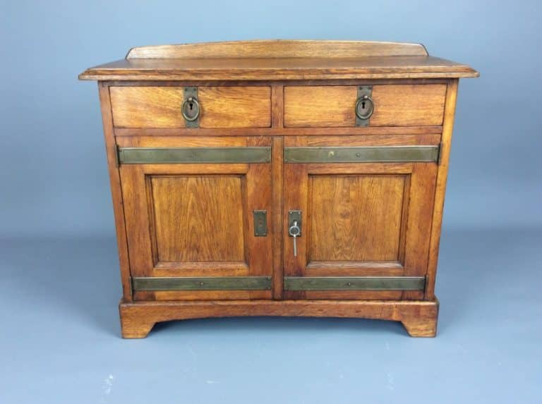 Arts and Crafts Oak Cupboard