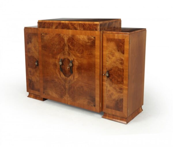 Art Deco Walnut Sideboard Antique Sideboards 8