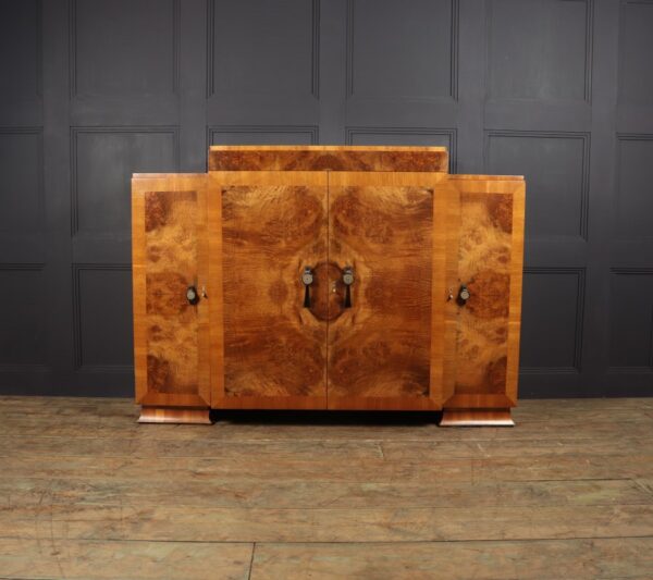 Art Deco Walnut Sideboard Antique Sideboards 6