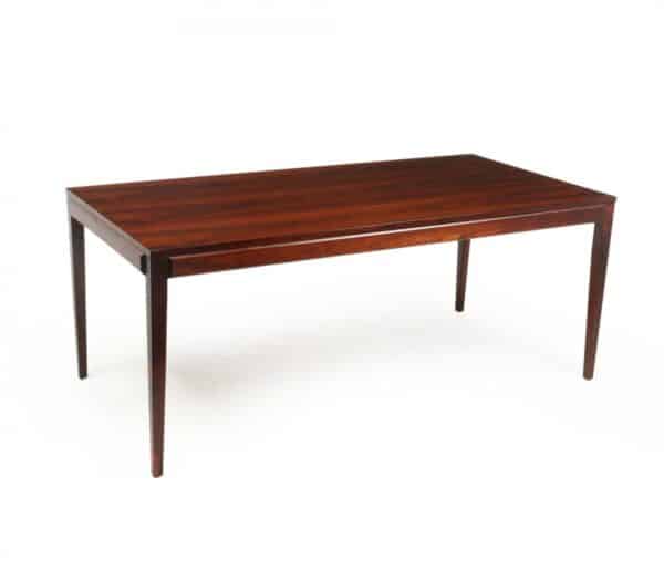Swedish Mid Century Rosewood Coffee Table by Slutarp Antique Tables 15