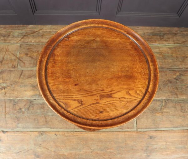 Danish Modernist Oak Table c1920 - Image 8